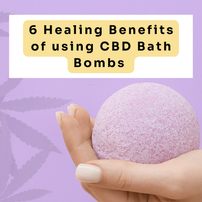 6 Healing Benefits of Using CBD Bath Bombs