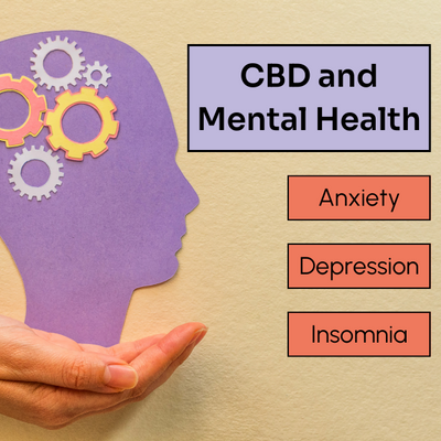CBD and Mental Health - Anxiety, Depression and Insomnia