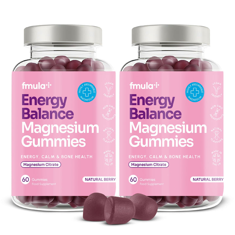 Energy Balance Magnesium Gummies - Twin Pack fmula+
